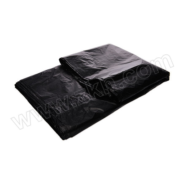XLK/小箩筐 黑色平口垃圾袋(新料) LH7080-50只装 70×80cm 厚度2丝 50只 1包