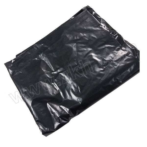 XLK/小箩筐 黑色平口垃圾袋(新料) LH90100-50只装 90×100cm 厚度2丝 50只 1包