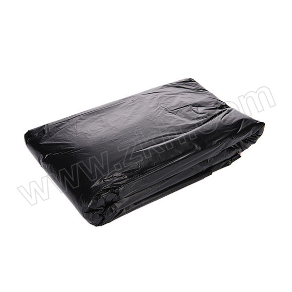 XLK/小箩筐 黑色平口垃圾袋(新料) LH90110-50只装 90×110cm 厚度2丝 50只 1包