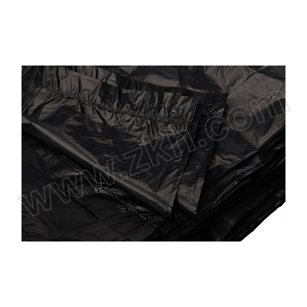 XLK/小箩筐 黑色平口垃圾袋(新料) LH120130-50只装 120×130cm 厚度2丝 50只 1包