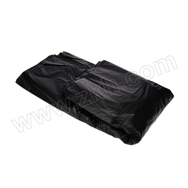 XLK/小箩筐 黑色平口垃圾袋(新料) LH120140-50只装 120×140cm 厚度2.5丝 50只 1包