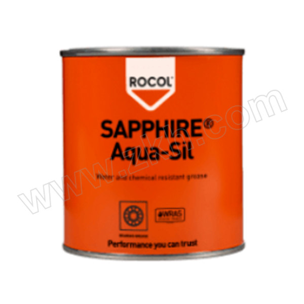 ROCOL/罗哥 蓝宝石防水硅酮润滑脂 SAPPHIRE AQUA-SIL(前称MX22)12253 500g 1罐