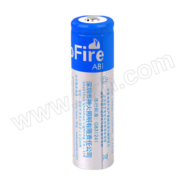 SUPERFIRE/神火 神火C8-XPE用电池 18650锂充电电池 适用3W/5W手电 1个