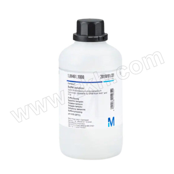MERCK/默克 缓冲液 1.09461.1000 CAS号13840-56-7 pH9.00(20℃) 1L 1瓶