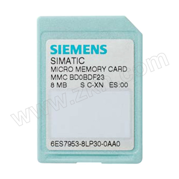 SIEMENS/西门子 S7系列型存储卡 6ES7953-8LL31-0AA0 1个
