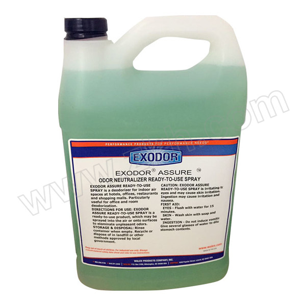 EXODOR/威莱克斯 安舒植物液空气除臭剂 安舒除臭剂 1gal 1桶