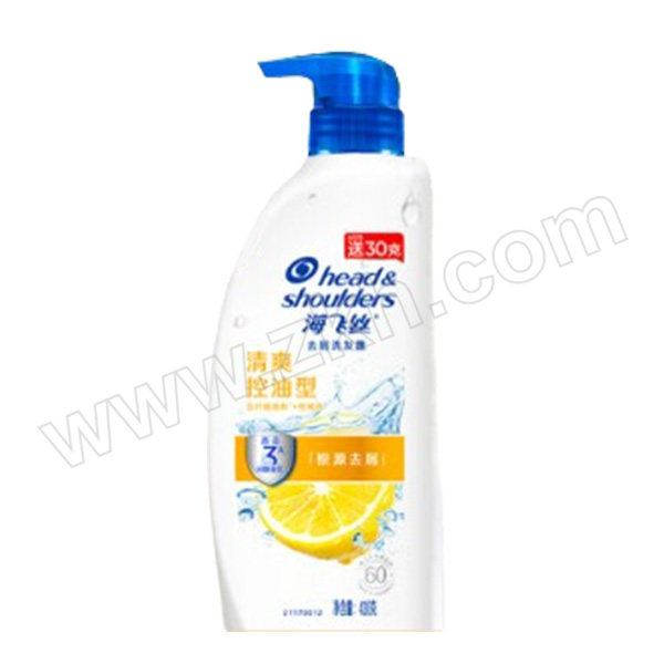 HEAD&SHOULDERS/海飞丝 去屑洗发露清爽去油型 6903148045046 400mL 1瓶