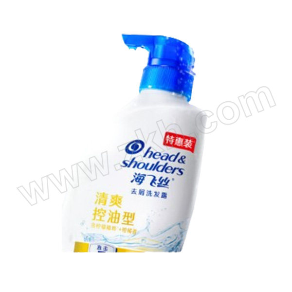 HEAD&SHOULDERS/海飞丝 去屑洗发露清爽去油型 6903148045046 400mL 1瓶