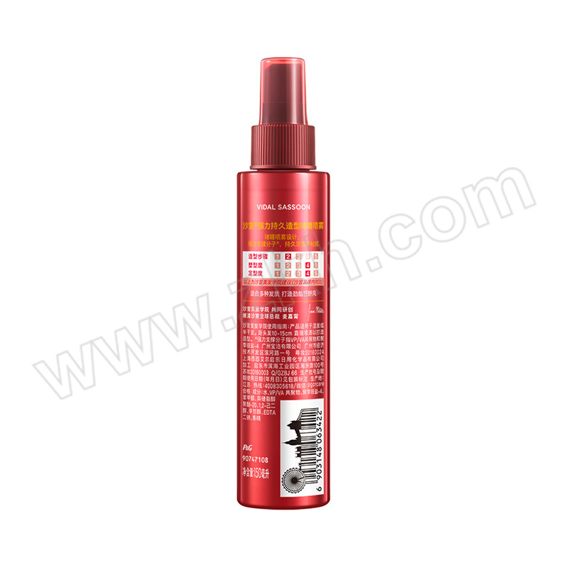 SASSOON/沙宣 造型啫喱喷雾 6903148063422 150mL 1瓶