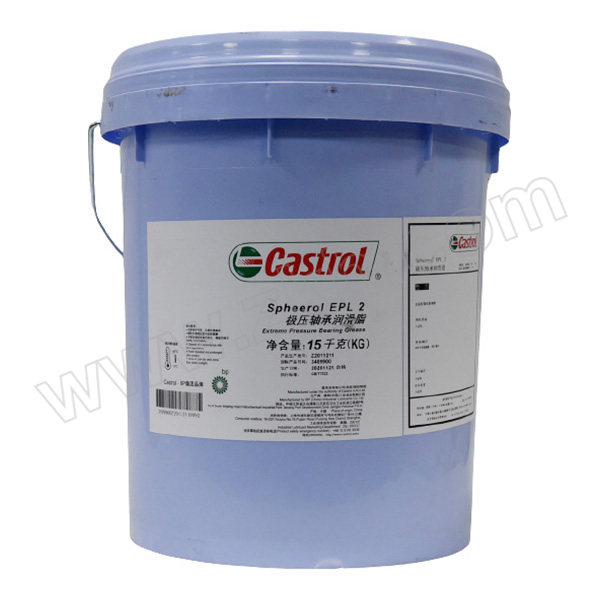 CASTROL/嘉实多 润滑脂 SPHEEROL EPL 2 15kg 1桶