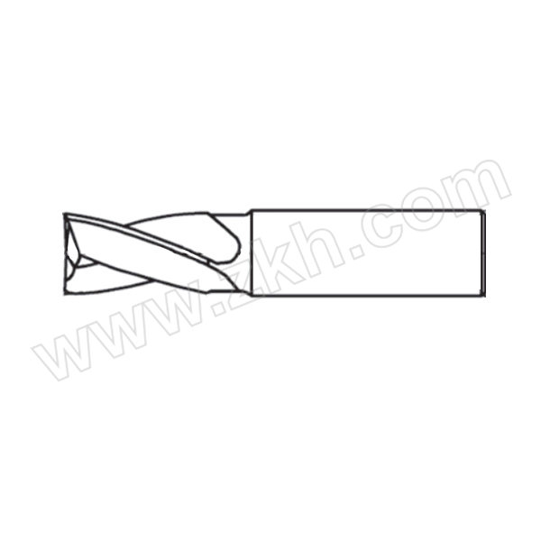 STWC/上工 直柄键槽铣刀(81标准)HSS D16×28×75×16mm e8 1支