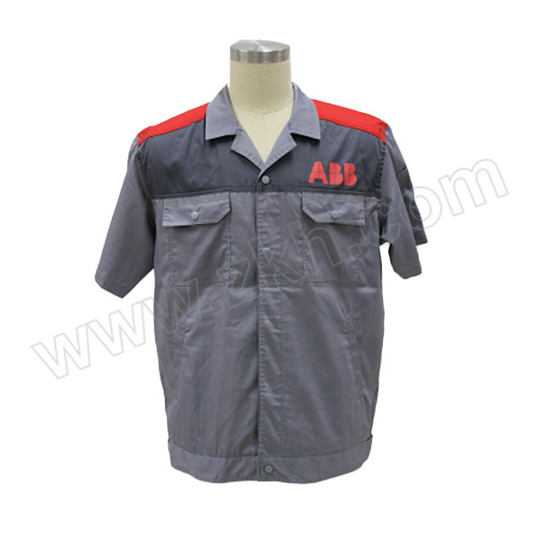 GC/国产 夏款短袖夹克 夏款短袖夹克-4XL-ABB定制 夏款短袖夹克--4XL-ABB定制 尺码：4XL 面料：全棉细斜纹C100 支数32*32 密度130*70 左胸胶印司标 后背胶印司标  件 1件