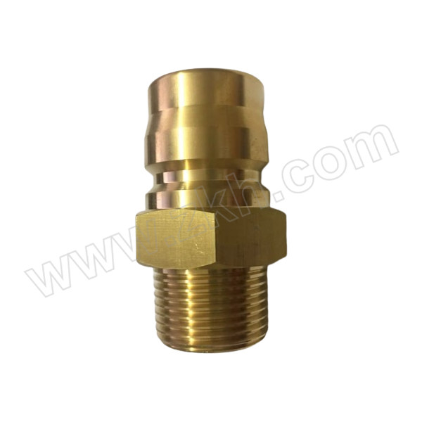 NITTO-KOHKI/日东工器 中压用TSP快速接头 4TPM BS 公头 外螺纹R1/2 最高使用压力5MPa 主体材质黄铜(BRASS) 1个