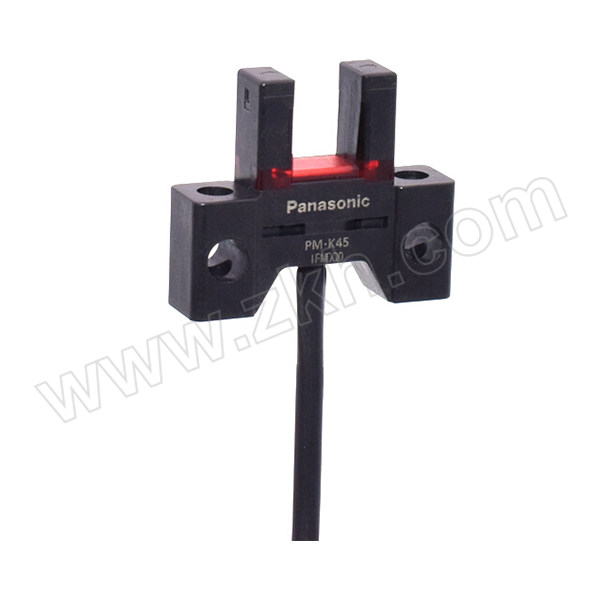 PANASONIC/松下 PM-45系列放大器内置U型微型光电传感器[小型电缆型] PM-K45 检测距离6mm 1个