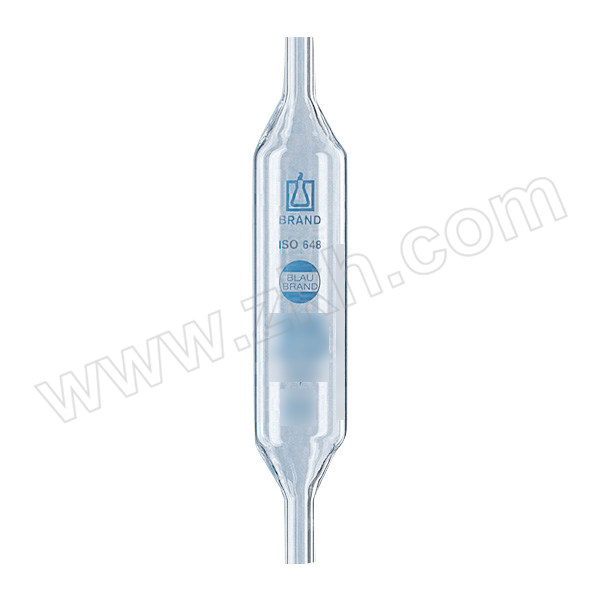BRAND/普兰德 胖肚移液管 30613 USP证书 AS级 15mL 单刻度 6个 1包