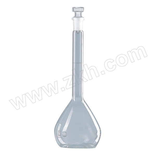 BRAND/普兰德 容量瓶 37259 A级 50mL Boro3.3 NS12/21玻璃瓶塞 2个 1盒