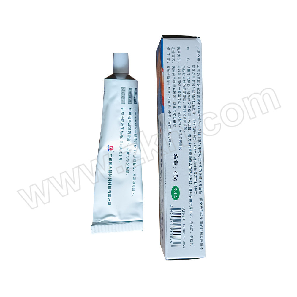 KAFUTER/卡夫特 有机硅密封胶 704L 白色 45g 1支