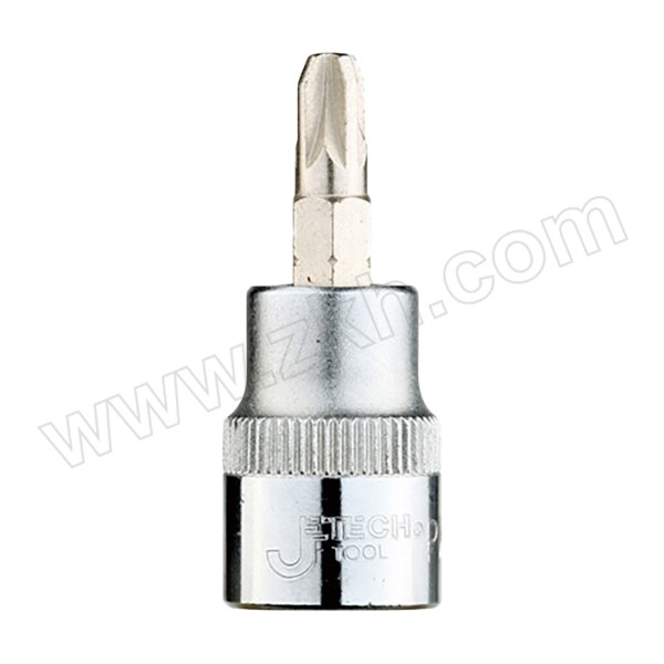 JETECH/捷科 1/4"系列十字型旋具套筒 SK1/4-PH1 PH1 1只