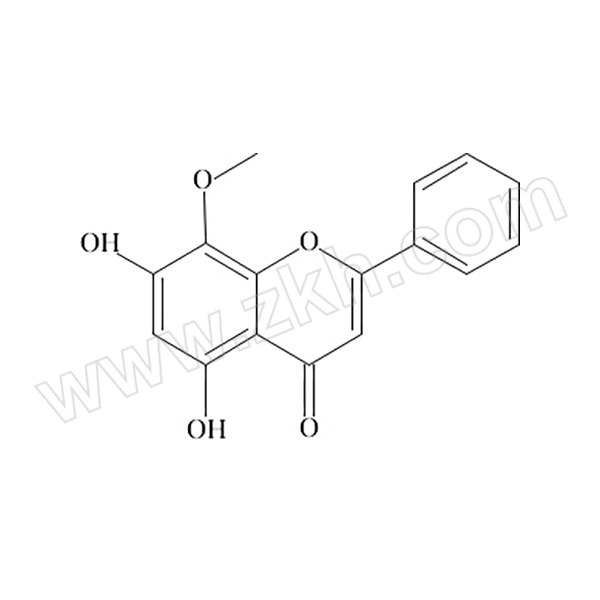 ALADDIN/阿拉丁 汉黄芩素 W101155-10mg CAS号632-85-9 分析标准品 ≥98% 1瓶