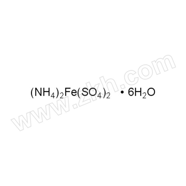 ALADDIN/阿拉丁 硫酸亚铁铵，六水 A112646-500g CAS号7783-85-9 AR,99.5% 1瓶