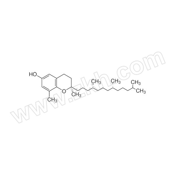 ALADDIN/阿拉丁 (+)-δ-生育酚 T109350-100mg CAS号119-13-1 分析标准品,98% 1瓶