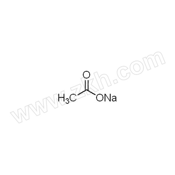 ALADDIN/阿拉丁 乙酸钠，无水 S118650-500g CAS号127-09-3 药典级 1瓶