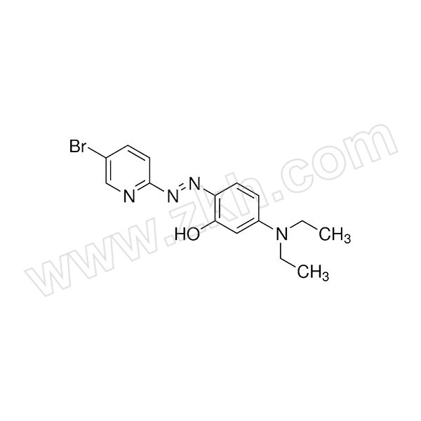ALADDIN/阿拉丁 2-（5-溴-2-吡啶偶氮）-5-（二乙氨基）苯酚 B113784-250mg CAS:14337-53-2 规格:98% 1瓶