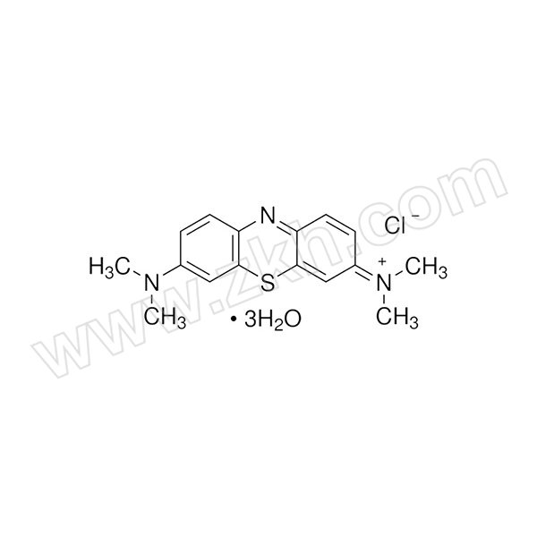 ALADDIN/阿拉丁 亚甲基蓝 水合物 M102717-100g CAS:7220-79-3 规格:用于生物学染色,Dye content, ≥90%(HPLC) 1瓶