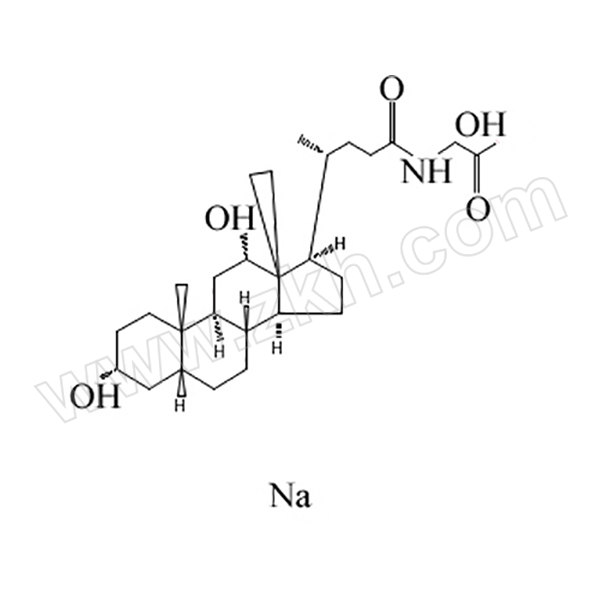 ALADDIN/阿拉丁 甘氨脱氧胆酸钠 S102123-5g CAS:16409-34-0 97% 1瓶