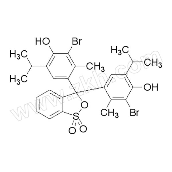 ALADDIN/阿拉丁 溴百里香酚蓝（BTB) B100251-25g CAS号76-59-5 酸碱指示剂 1瓶
