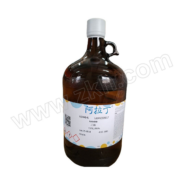 ALADDIN/阿拉丁 乙腈 A104440-4L CAS号75-05-8 色谱级,≥99.9% 1瓶