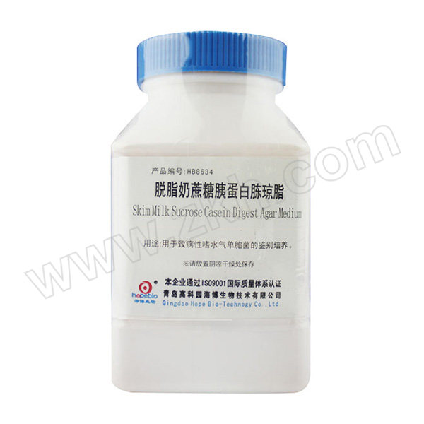 HOPEBIO/海博生物 脱脂奶蔗糖胰蛋白胨琼脂 HB8634 1瓶