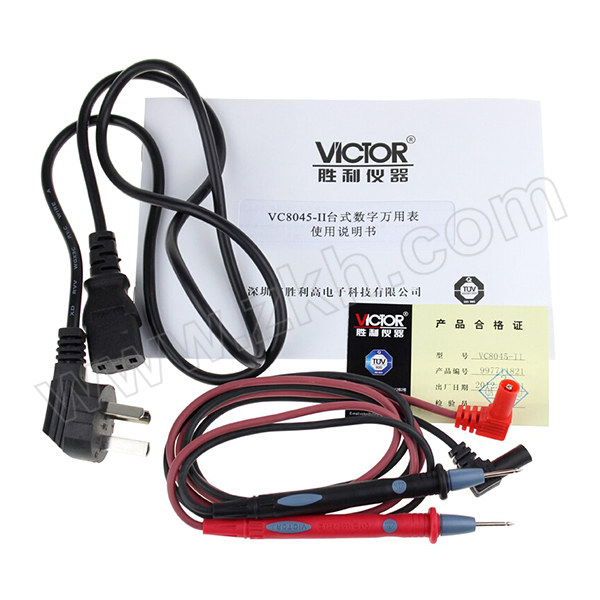 VICTOR/胜利 台式万用表 VC8045-Ⅱ 手动量程 4-1/2位 不支持第三方检定 1台