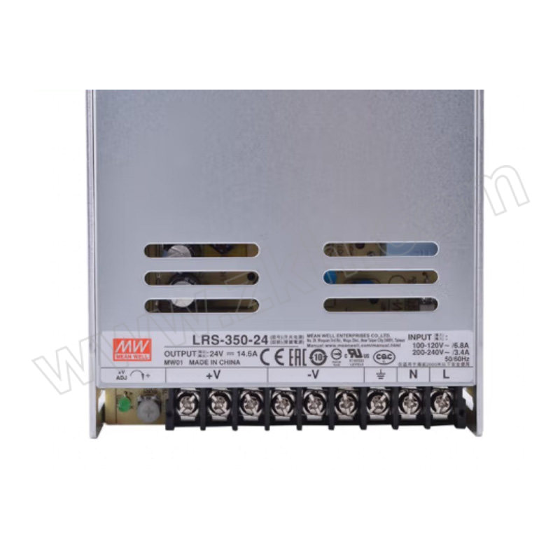 MW/明纬 LRS-350系列350W单组输出电源供应器 LRS-350-24 1个