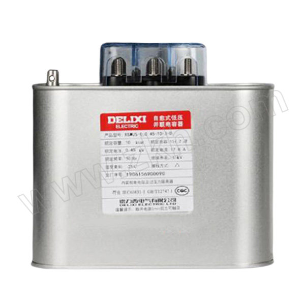 DELIXI/德力西 BSMJS系列自愈式低压并联电容器 BSMJS-0-0.45-30-3-D 三相 额定容量30Kvar 1个