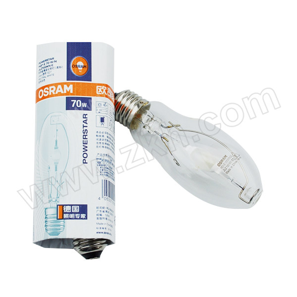 OSRAM/欧司朗 石英金卤灯 HQI-E 400W/N/SI/CLEAR  E40 泡型 1个