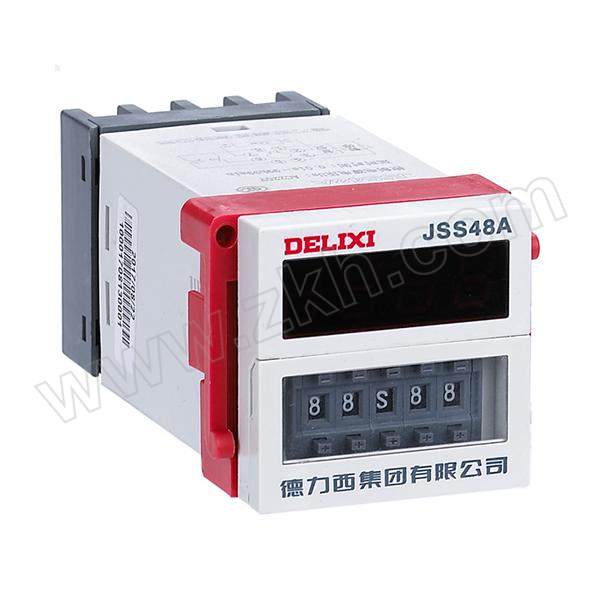 DELIXI/德力西 JSS48A系列数显时间继电器 JSS48A-D Us:AC/DC24V 0.01s-9999h 1个