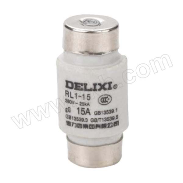 DELIXI/德力西 RL1熔断体 RL115T15 RL1-15体15A 1个