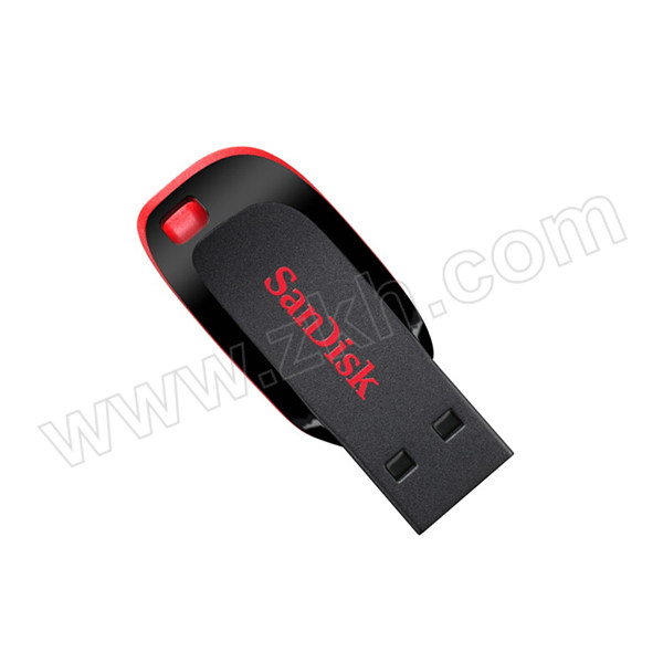 SANDISK/闪迪 U盘 CZ50 16G Cruzer 酷刃 USB2.0  黑红 1个