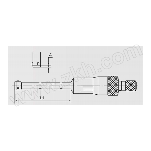 QLR/青量 三点内径千分尺(盲孔/通孔型) 315-02-210 8~10mm 0.004mm φ8mm 不代为第三方检测 1把