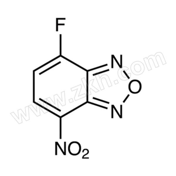 TCI/梯希爱 NBD-F (=4-氟-7-硝基-2,1,3-苯并恶二唑)[用于高效液相色谱标记] A5593-100MG CAS:29270-56-2 纯度:99.0% 100mg 1瓶