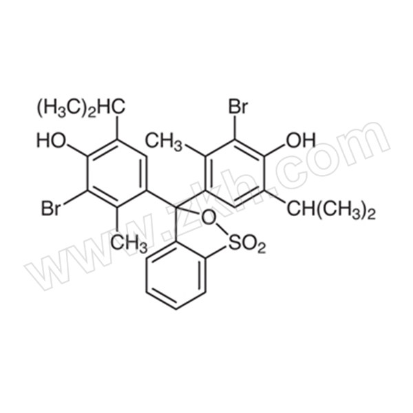 TCI/梯希爱 溴百里酚蓝 B0657-25G CAS:76-59-5 25g 1支