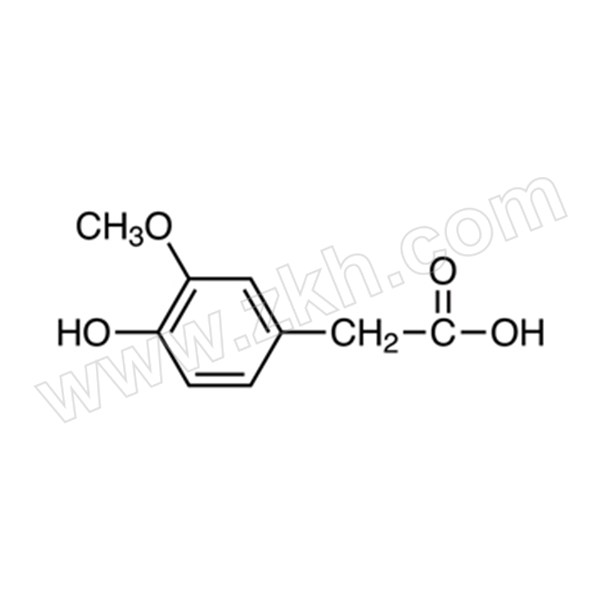TCI/梯希爱 4-羟基-3-甲氧基苯乙酸 H0339-1G CAS:306-08-1 纯度:98.0% 1g 1支
