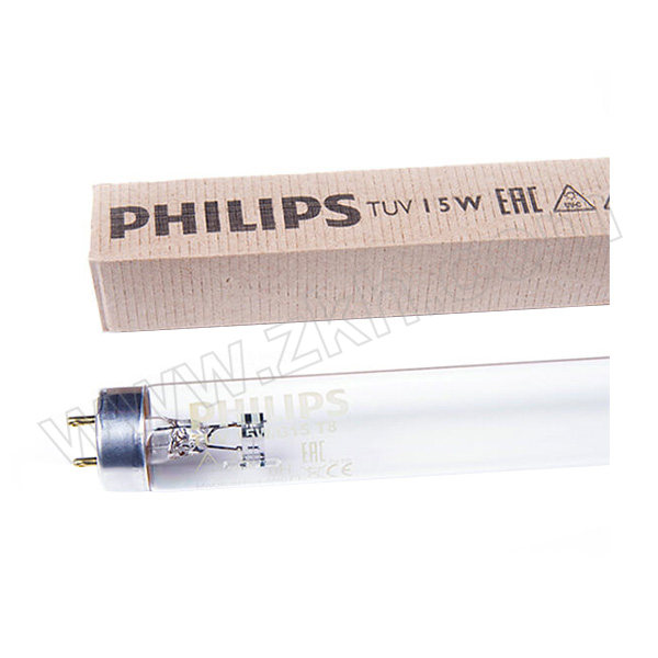 PHILIPS/飞利浦 紫外线杀菌灯管 无臭氧 T8  TUV 25W  G13 450MM 1支