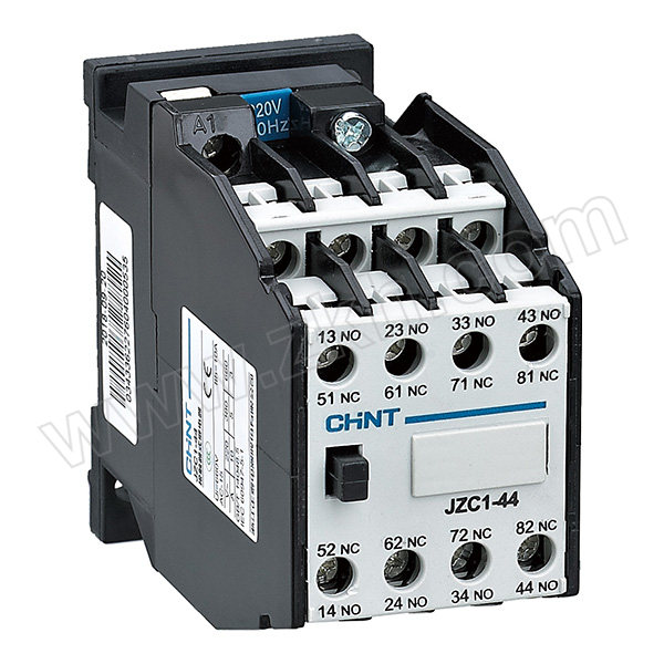 CHINT/正泰 JZC1系列接触器式继电器 JZC1-44 220V 接触式继电器 控制电压AC220V 1个
