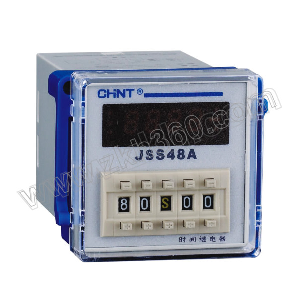 CHINT/正泰 JSS48A系列时间继电器 JSS48A-G4 9999s AC/DC100V～240V 1个