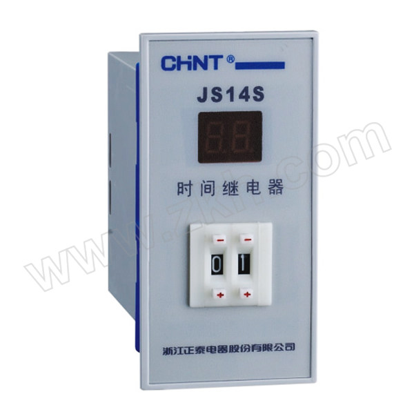 CHINT/正泰 JS14S系列时间继电器 JS14S 99.9s AC/DC100V～240V 1个