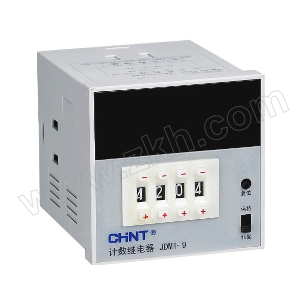 CHINT/正泰 JDM1-9计数继电器 JDM1-9L AC/DC100V～240V 1个