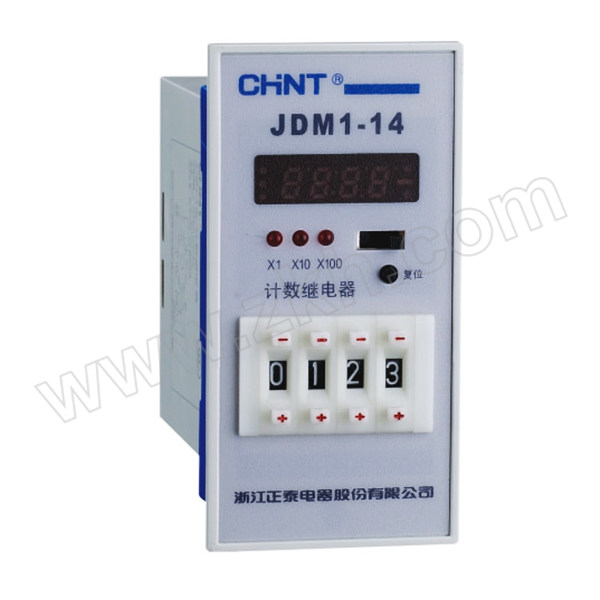 CHINT/正泰 JDM1-14计数继电器 JDM1-14LM AC380V 1个