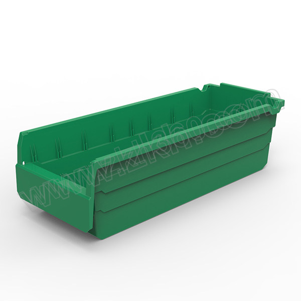 POWERKING/力王 货架物料盒 SF5215绿色 500×200×150mm 绿色 1个